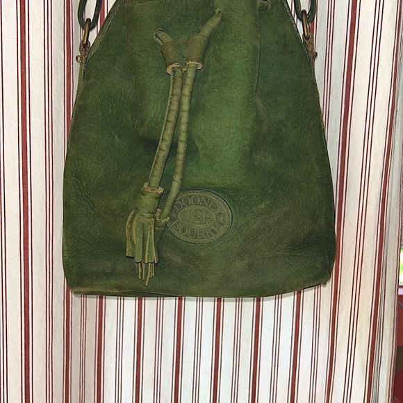 Dooney & Bourke Green Shoulder Bag - Picture 1 of 11